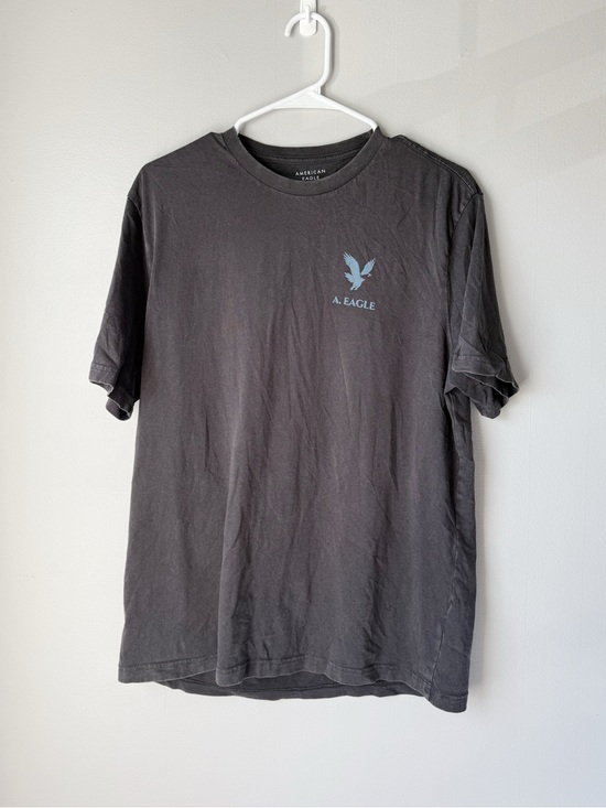 American Eagle Outfitters Other - American Eagle Outfitters Men's Short Sleeve Graphic Logo Tee in Charcoal Gray